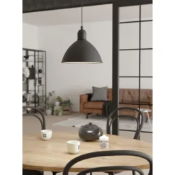 Riippuvalaisin Eglo Priddy, E27, 40W, IP20, musta