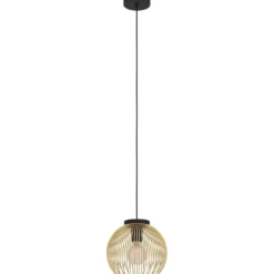 Riippuvalaisin Eglo Venezuela, 40W, Ø23,5cm, kulta/musta