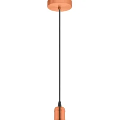Riippuvalaisin Eglo Yorth, Ø10cm, harjattu kupari