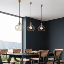 Riippuvalaisin Linento Lighting Mezopotamya, Ø27cm, E27, kupari
