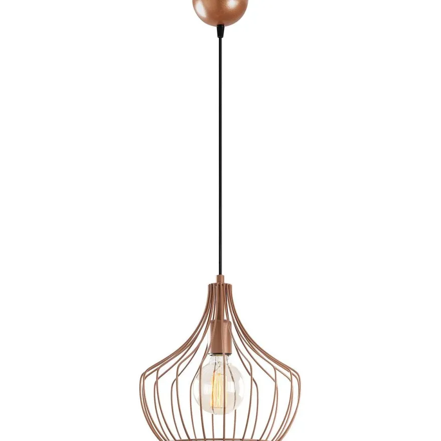 Riippuvalaisin Linento Lighting Mezopotamya, Ø27cm, E27, kupari