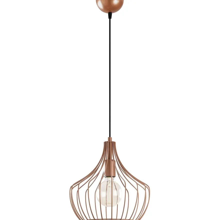Riippuvalaisin Linento Lighting Mezopotamya, Ø27cm, E27, kupari