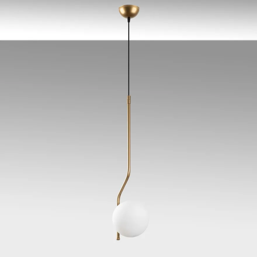 Riippuvalaisin Linento Lighting Tulip-13819, Ø15cm, kulta