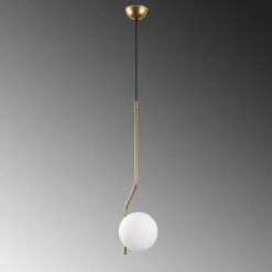 Riippuvalaisin Linento Lighting Tulip-13819, Ø15cm, kulta
