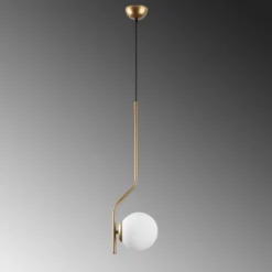 Riippuvalaisin Linento Lighting Tulip-13819, Ø15cm, kulta