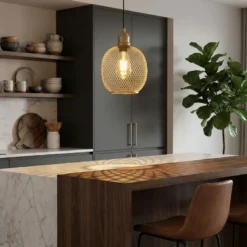 Riippuvalaisin Linento Lighting Berk pyöreä Ø24cm