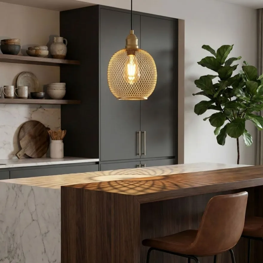 Riippuvalaisin Linento Lighting Berk pyöreä Ø24cm