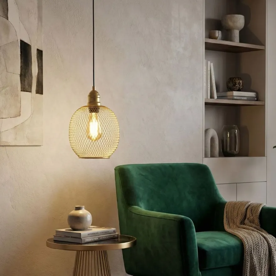 Riippuvalaisin Linento Lighting Berk pyöreä Ø24cm