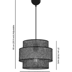 Riippuvalaisin Linento Lighting Cascade, Ø30cm, E27