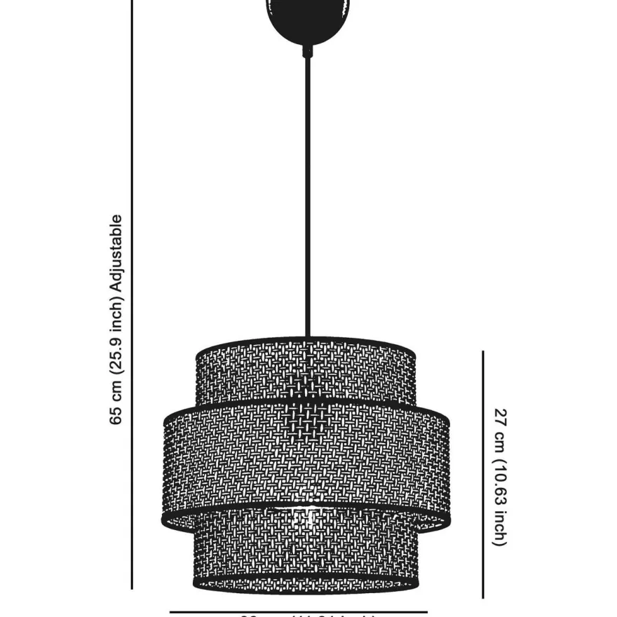 Riippuvalaisin Linento Lighting Cascade, Ø30cm, E27