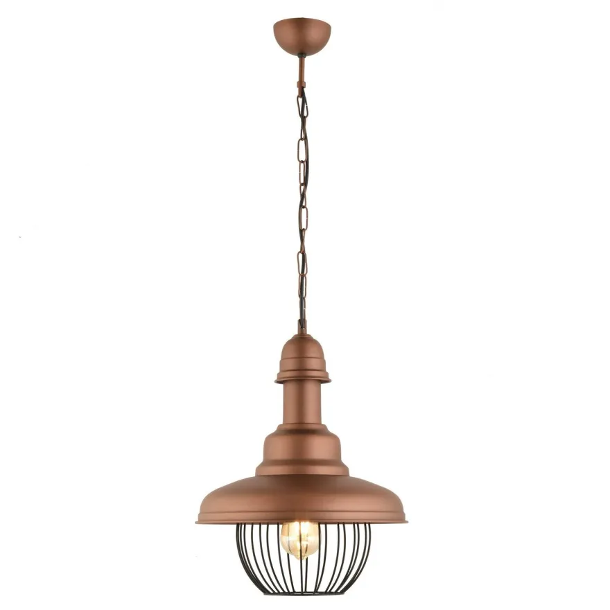Riippuvalaisin Linento Lighting RT-11, Ø32cm, E27, max. 40W, IP20, kupari