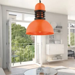 Riippuvalaisin Linento Lighting RT-43, Ø30cm, E27, max. 40W, IP20, oranssi