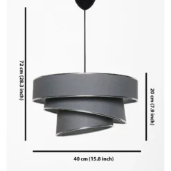 Riippuvalaisin Linento Lighting Couper, 40x40cm