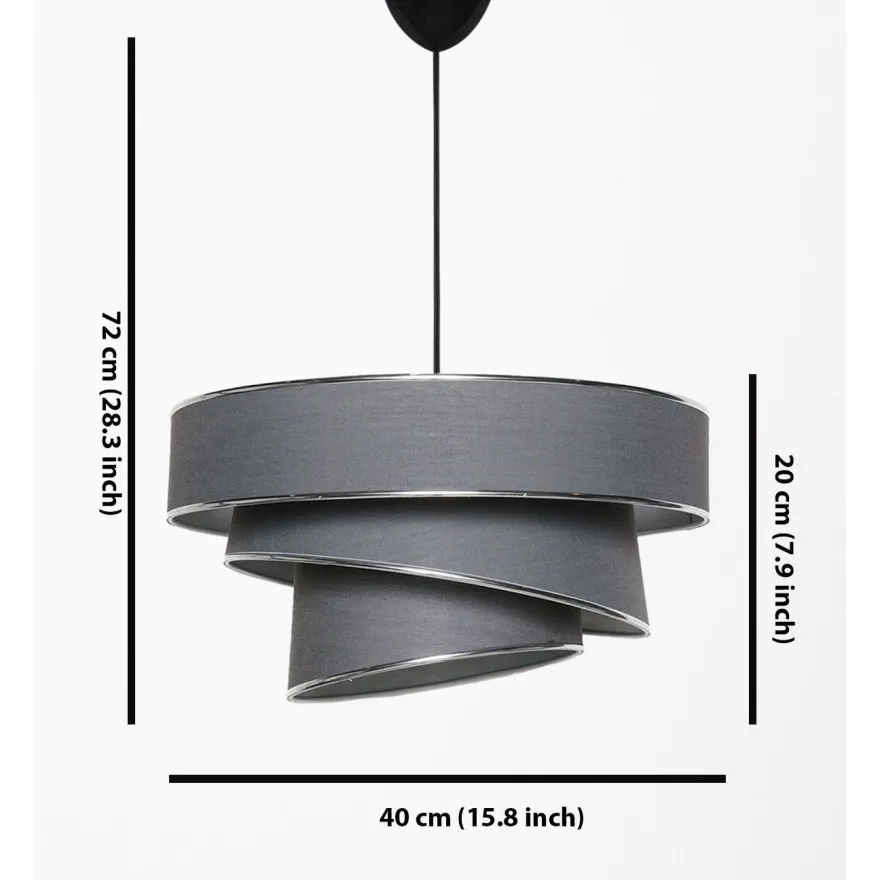 Riippuvalaisin Linento Lighting Couper, 40x40cm