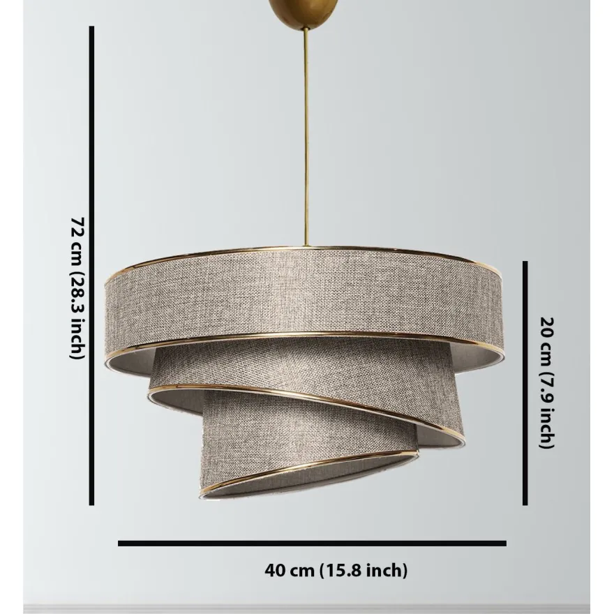 Riippuvalaisin Linento Lighting Couper, 40x40cm