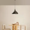 Riippuvalaisin Linento Lighting BITLISIM-N-1390-RETRO, Ø41cm, tummanruskea