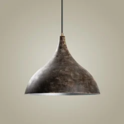 Riippuvalaisin Linento Lighting BITLISIM-N-1390-RETRO, Ø41cm, tummanruskea
