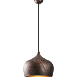 Riippuvalaisin Linento Lighting Saglam 3761, Ø28cm, kupari/kulta