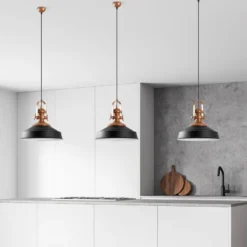 Riippuvalaisin Linento Lighting Craft-13980, Ø41cm, musta