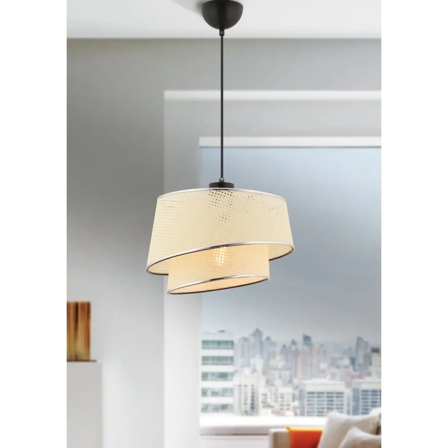 Riippuvalaisin Linento Lighting Barette Hazeran, Ø32cm, eri värejä