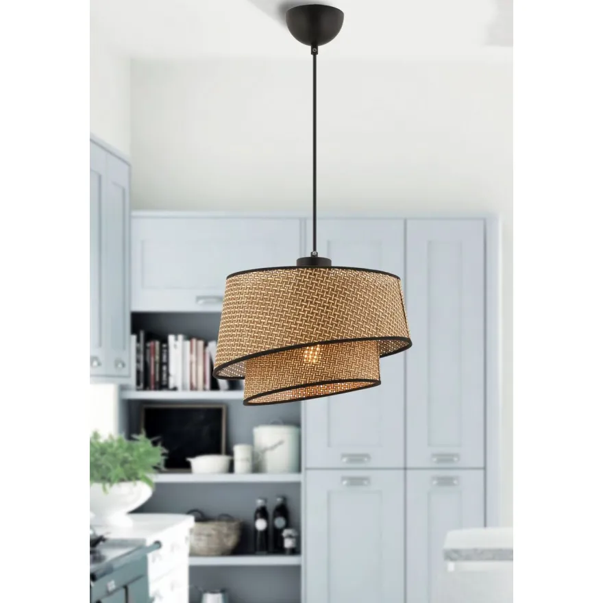 Riippuvalaisin Linento Lighting Barette Hazeran, Ø32cm, eri värejä