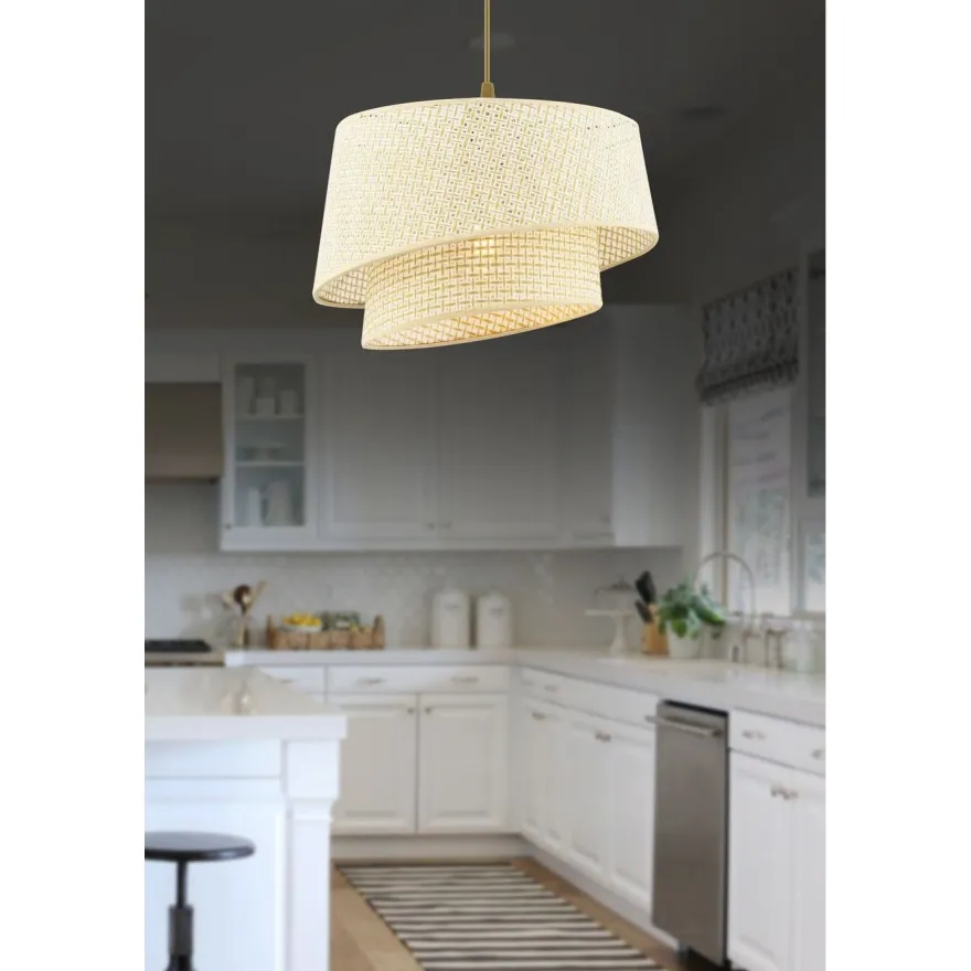 Riippuvalaisin Linento Lighting Barette Hazeran, Ø32cm, eri värejä