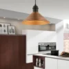 Riippuvalaisin Linento Lighting RT-25, Ø28cm, E27, max. 40W, IP20, ruskea