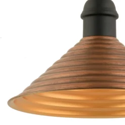Riippuvalaisin Linento Lighting RT-25, Ø28cm, E27, max. 40W, IP20, ruskea