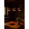 Riippuvalaisin Linento Lighting Lover C 3-osainen beige/saksanpähkinä