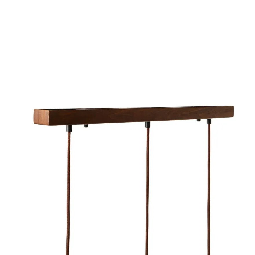 Riippuvalaisin Linento Lighting Lover C 3-osainen beige/saksanpähkinä