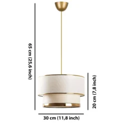 Riippuvalaisin Linento Lighting Cake, Ø30cm