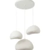 Riippuvalaisin Linento Lighting Loval Set-T-Nua, 3-osainen, valkoinen