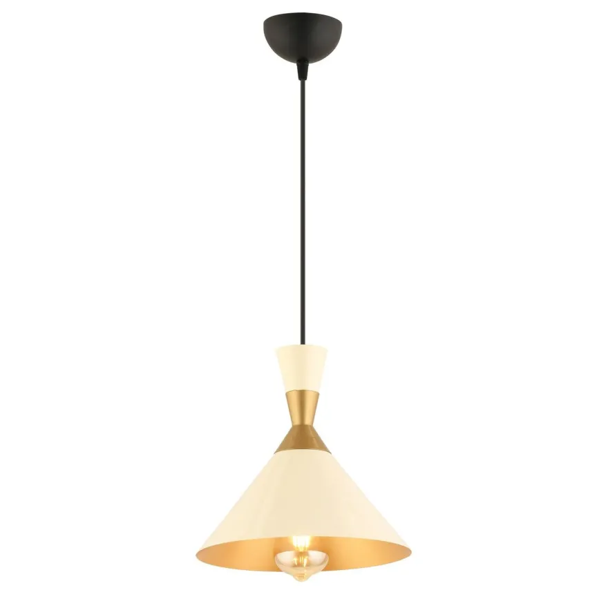 Riippuvalaisin Linento Lighting RT-18, Ø25cm, E27, max. 40W, IP20, valkoinen