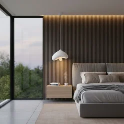 Riippuvalaisin Linento Lighting Luna Nua valkoinen, eri kokoja