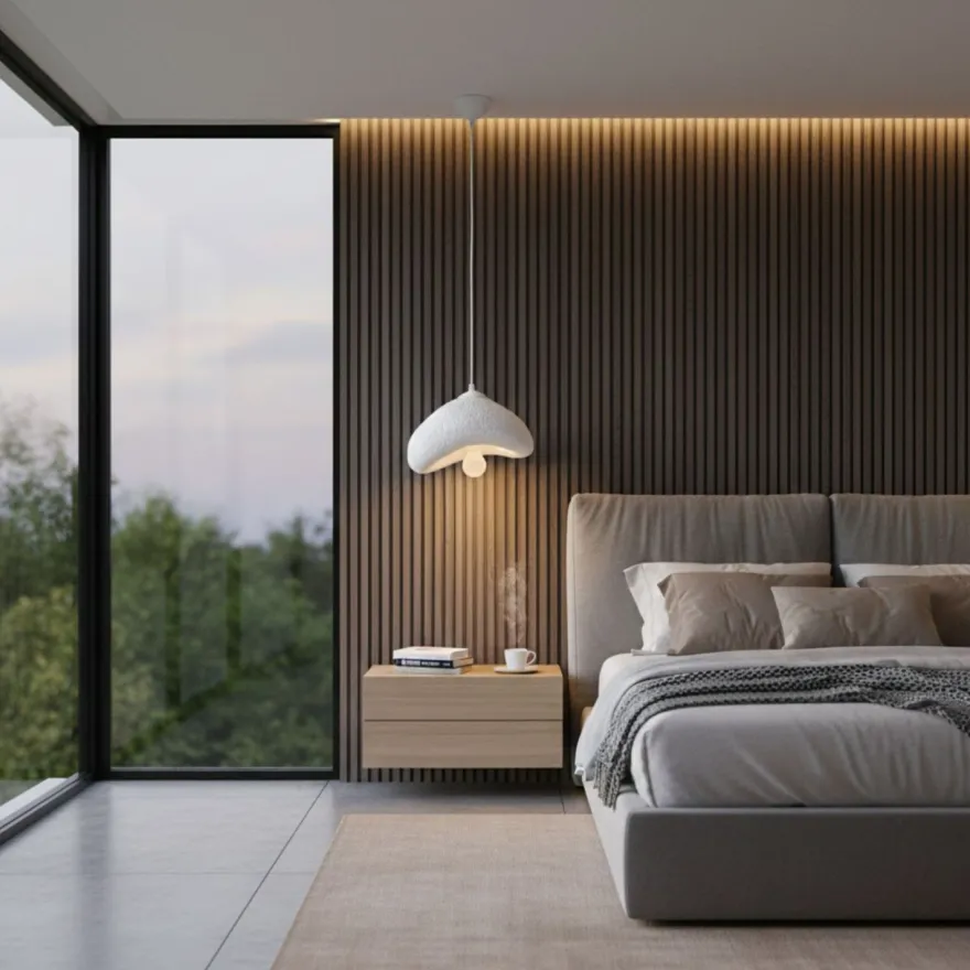 Riippuvalaisin Linento Lighting Luna Nua valkoinen, eri kokoja