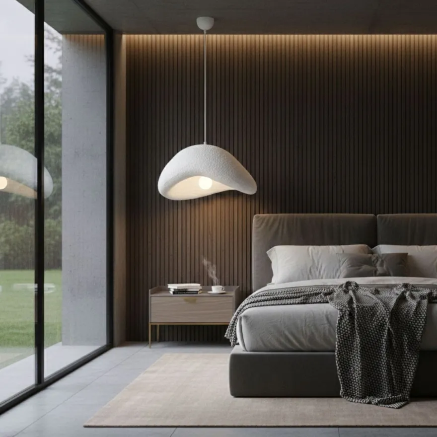 Riippuvalaisin Linento Lighting Luna Nua valkoinen, eri kokoja