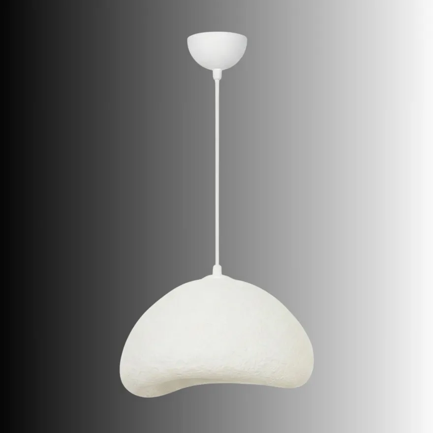 Riippuvalaisin Linento Lighting Luna Nua valkoinen, eri kokoja