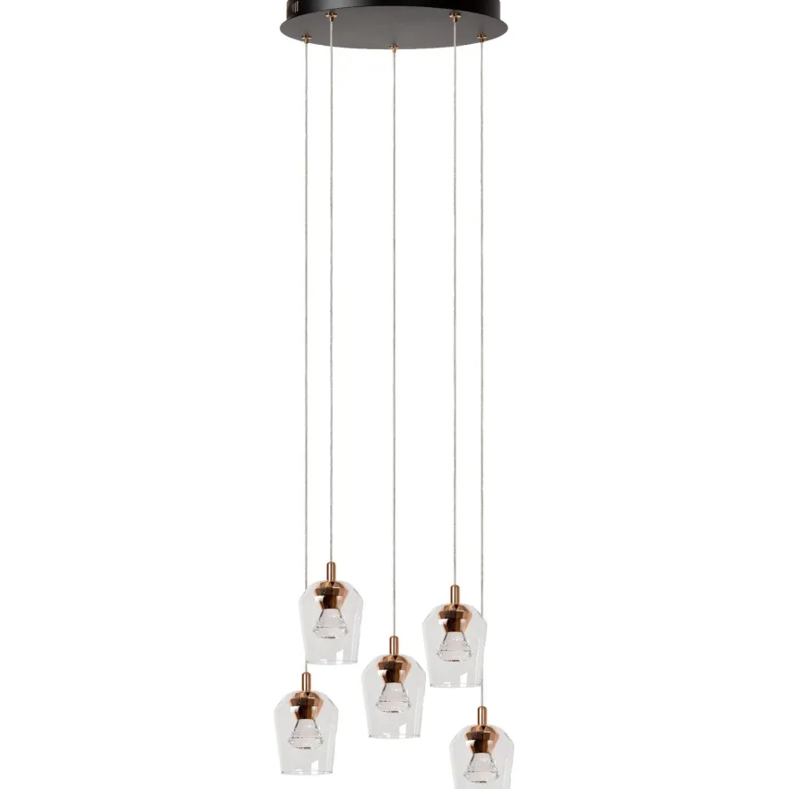 Riippuvalaisin Lucide Berliane, Ø34cm, IP20, 4W,