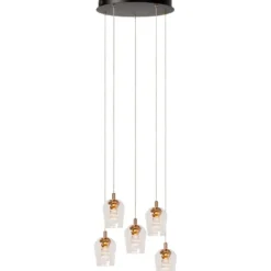 Riippuvalaisin Lucide Berliane, Ø34cm, IP20, 4W,