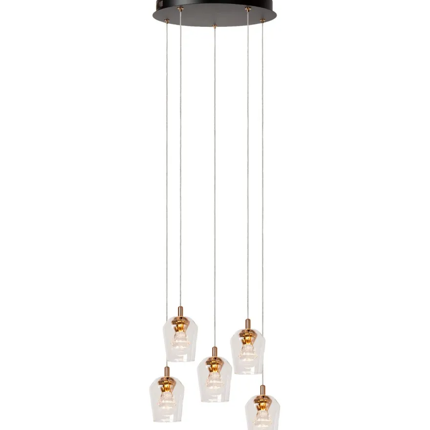 Riippuvalaisin Lucide Berliane, Ø34cm, IP20, 4W,