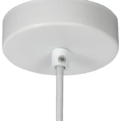 Riippuvalaisin Lucide Galla, Ø40 cm, valkoinen