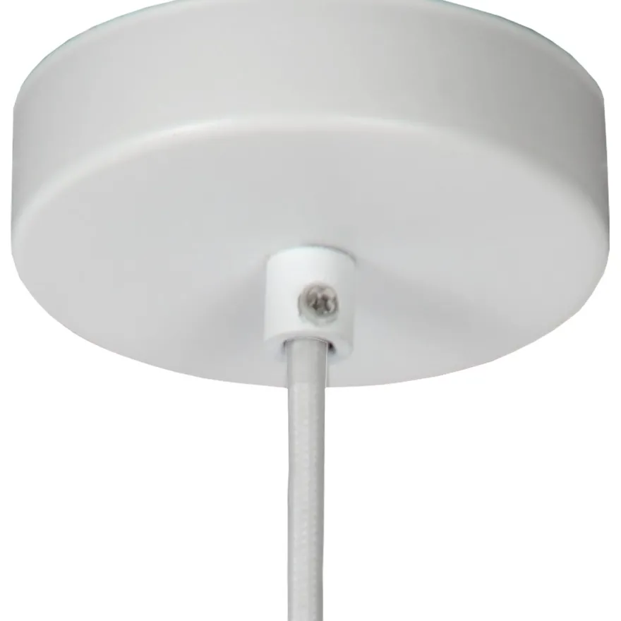 Riippuvalaisin Lucide Galla, Ø40 cm, valkoinen