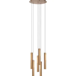 Riippuvalaisin Lucide Griffith, Ø38cm, IP20, 6W, pronssi