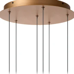 Riippuvalaisin Lucide Griffith, Ø38cm, IP20, 6W, pronssi