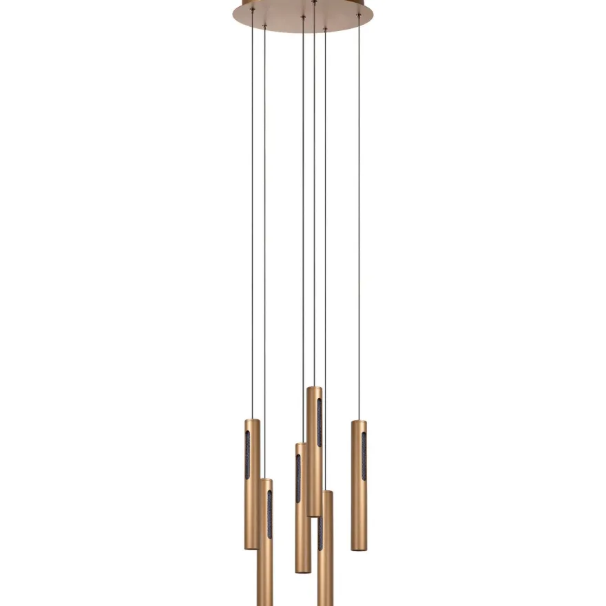 Riippuvalaisin Lucide Griffith, Ø38cm, IP20, 6W, pronssi