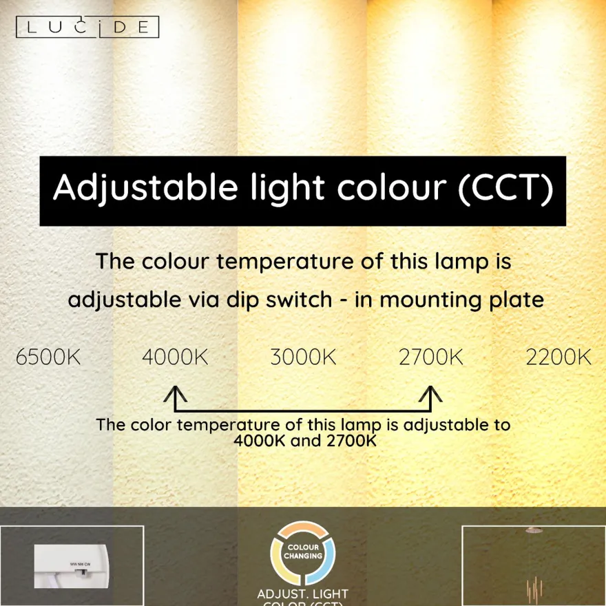 Riippuvalaisin Lucide Griffith, Ø38cm, IP20, 6W, pronssi