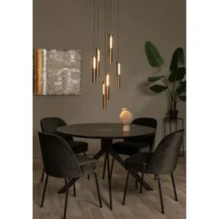 Riippuvalaisin Lucide Griffith, Ø38cm, IP20, 6W, pronssi