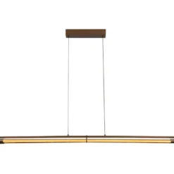 Riippuvalaisin Lucide Janderin, 146.3x8.3cm, IP20, 16.5W, messinki