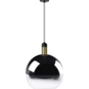 Riippuvalaisin Lucide Julius, Ø40 cm, savunharmaa