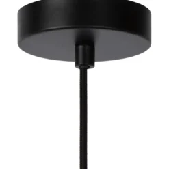 Riippuvalaisin Lucide Julius, Ø40 cm, savunharmaa